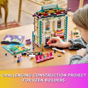 Creative LEGO construction project with colorful details, inviting play in a cozy, bright space.