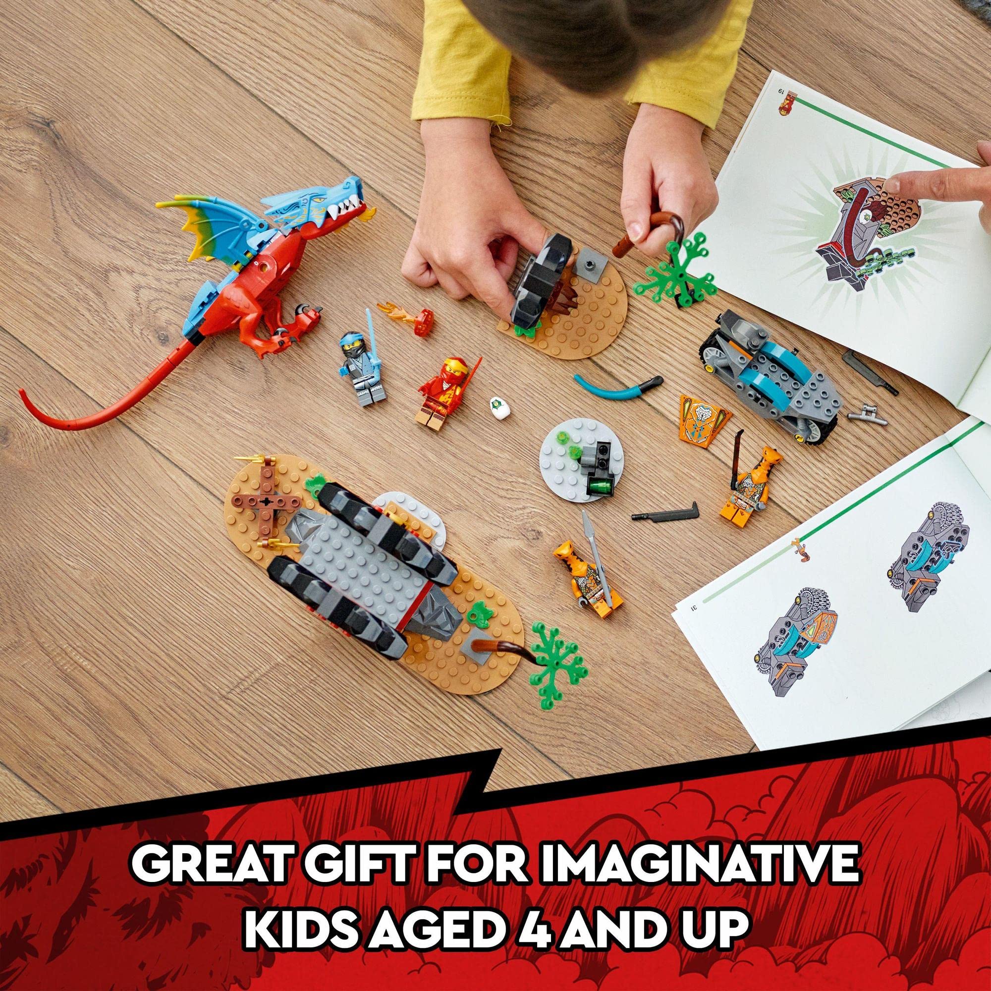 Engaging LEGO dinosaur playset inspiring creativity and imaginative play for kids ages 4 and up.