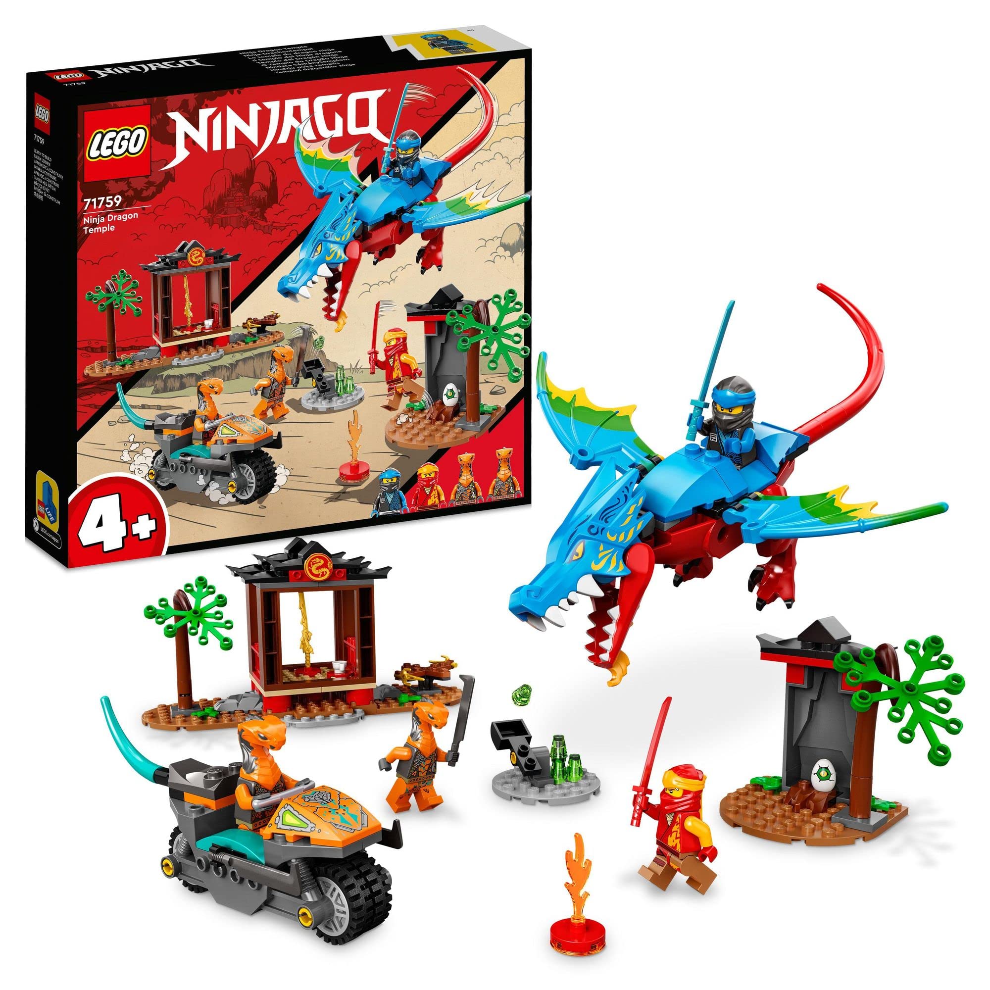 LEGO Ninjago Dragon Vehicle Adventure: Exciting action and imaginative play for young builders.