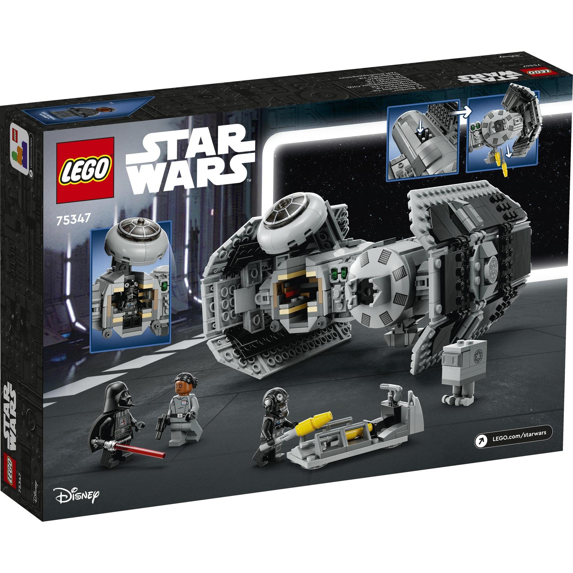 LEGO Star Wars 75347 TIE Fighter: Build epic spacecraft adventures with iconic characters.