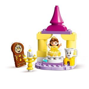 Enchanting Belle LEGO playset with castle, characters, and vibrant storytelling adventure from Beauty and the Beast.