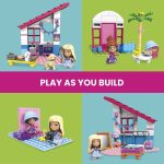 Colorful building toy set fostering creativity and imaginative play in children through engaging scenes.