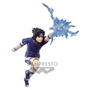 Anime hero in action with a blue crystal weapon, showcasing energy and determination.