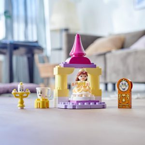 Charming fairytale LEGO princess set with colorful gazebo and whimsical accessories for imaginative play.