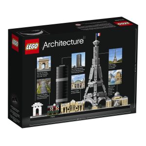 Explore the LEGO Architecture Paris Skyline Set featuring the Eiffel Tower and iconic landmarks.
