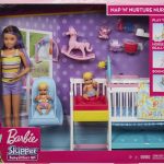 Barbie Skipper Nap N Nurture Nursery playset inspires imaginative play with cozy dolls and fun accessories.