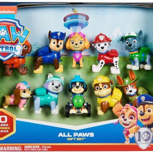 Paw Patrol All Paws Gift Set: Collectible figures inspire imaginative play for ages three and up.