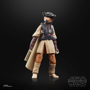 Star Wars action figure with unique outfit, mask, and detailed combat-ready design.