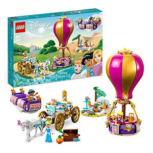 Magical Disney Princess LEGO set with a vibrant hot air balloon and beloved character mini-figures.