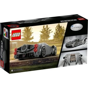 LEGO Speed Champions 76915 sports car set box art: sleek design, exciting details, and brand authenticity.