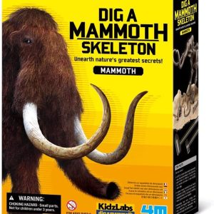 Explore the Dig a Mammoth Skeleton Kit for fun educational adventures in archaeology!