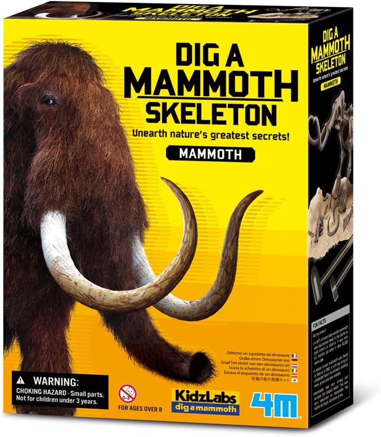 Explore the Dig a Mammoth Skeleton Kit for fun educational adventures in archaeology!