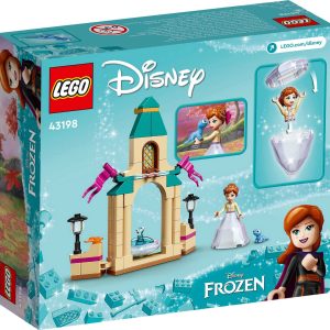 Disney Frozen LEGO Set 43198 featuring Elsa for creative play in magical Arendelle adventures.