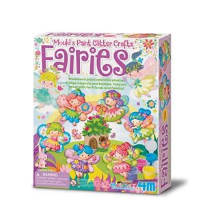 Colorful Fairy Craft Kit for kids: Create, paint, and decorate sparkling fairy figures!