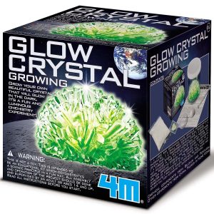 Glow Crystal Science Kit by 4M for creating glowing crystals through fun, educational experiments.