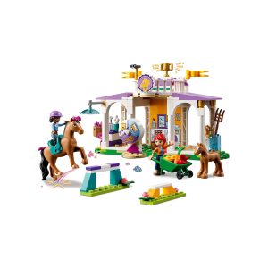 Vibrant horse riding stable playset for kids, featuring fun equestrian activities and imaginative accessories.