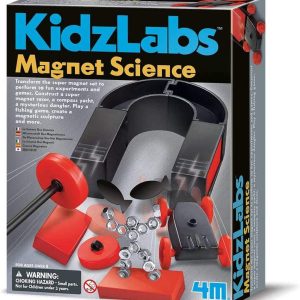 KidzLabs Magnet Science Kit: Engaging hands-on experiments for curious young scientists aged 8+.