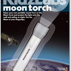 KidzLabs Moon Torch: A fun, safe astronomy toy for young explorers aged 3 and up.