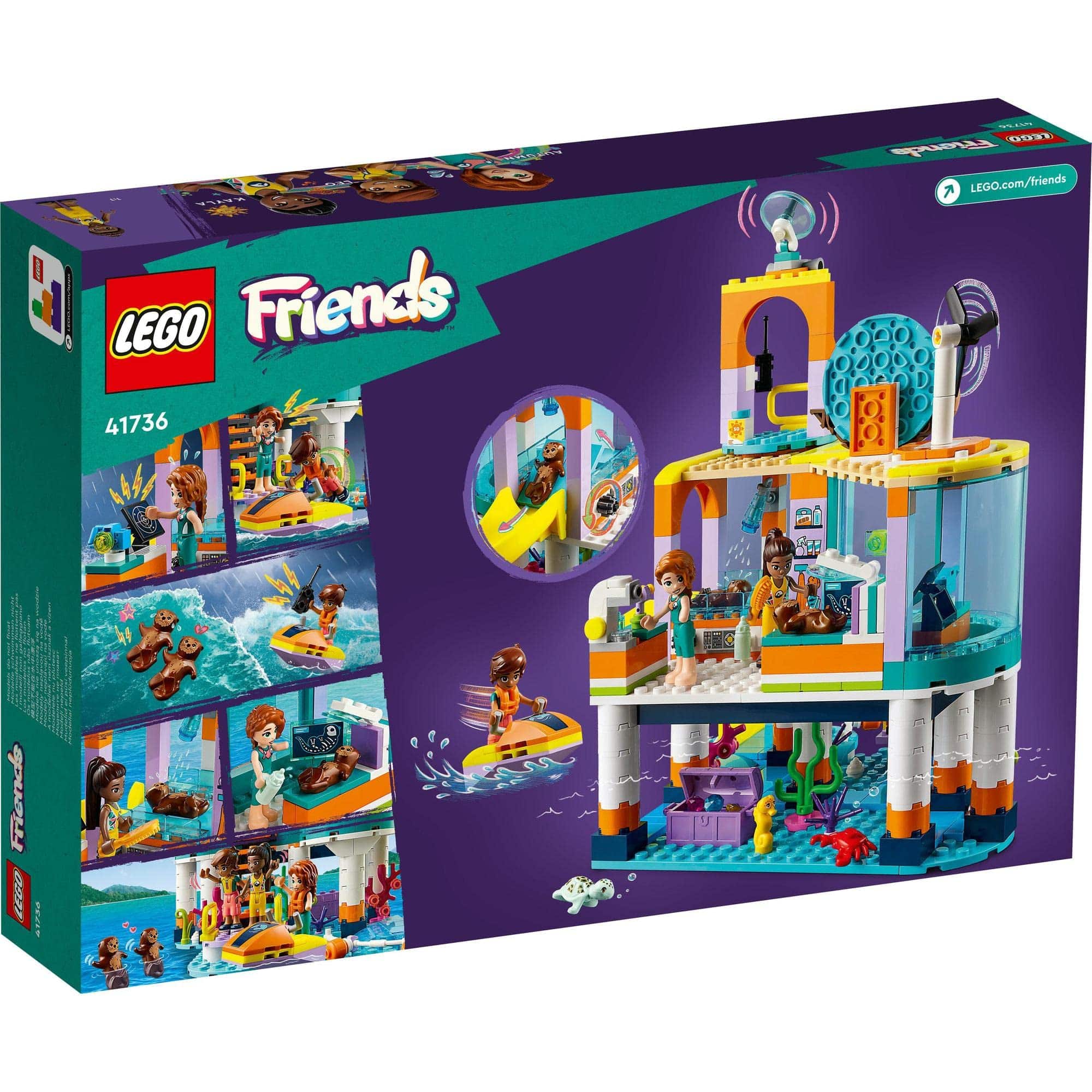 LEGO Friends Beach House set: vibrant coastal retreat for imaginative play with friends and summer fun.