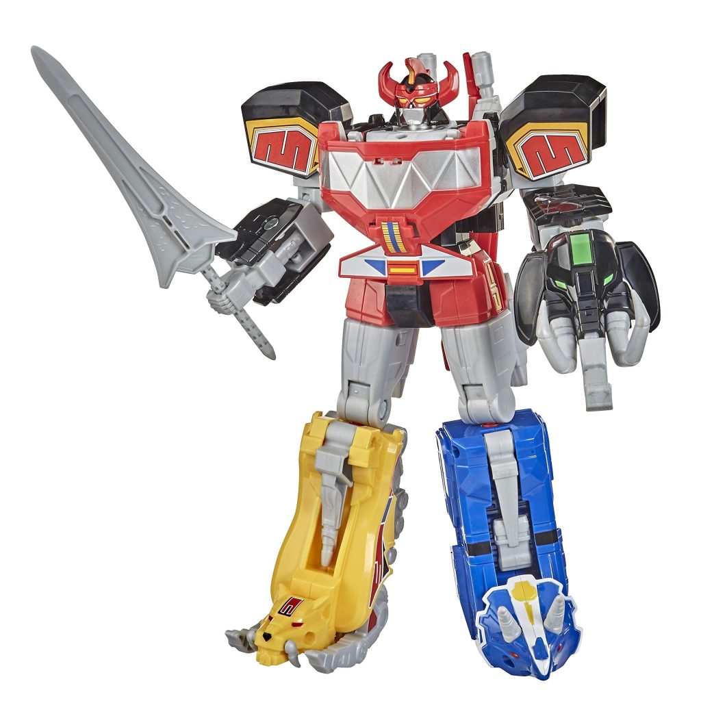 Power Rangers Megazord: A vibrant, heroic robot symbolizing strength, teamwork, and action.