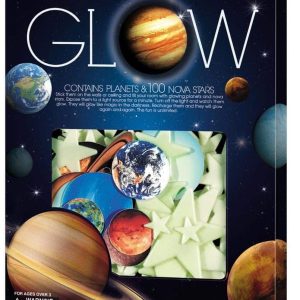 Vibrant educational toy set featuring glowing planets and stars for exploring astronomy safely.