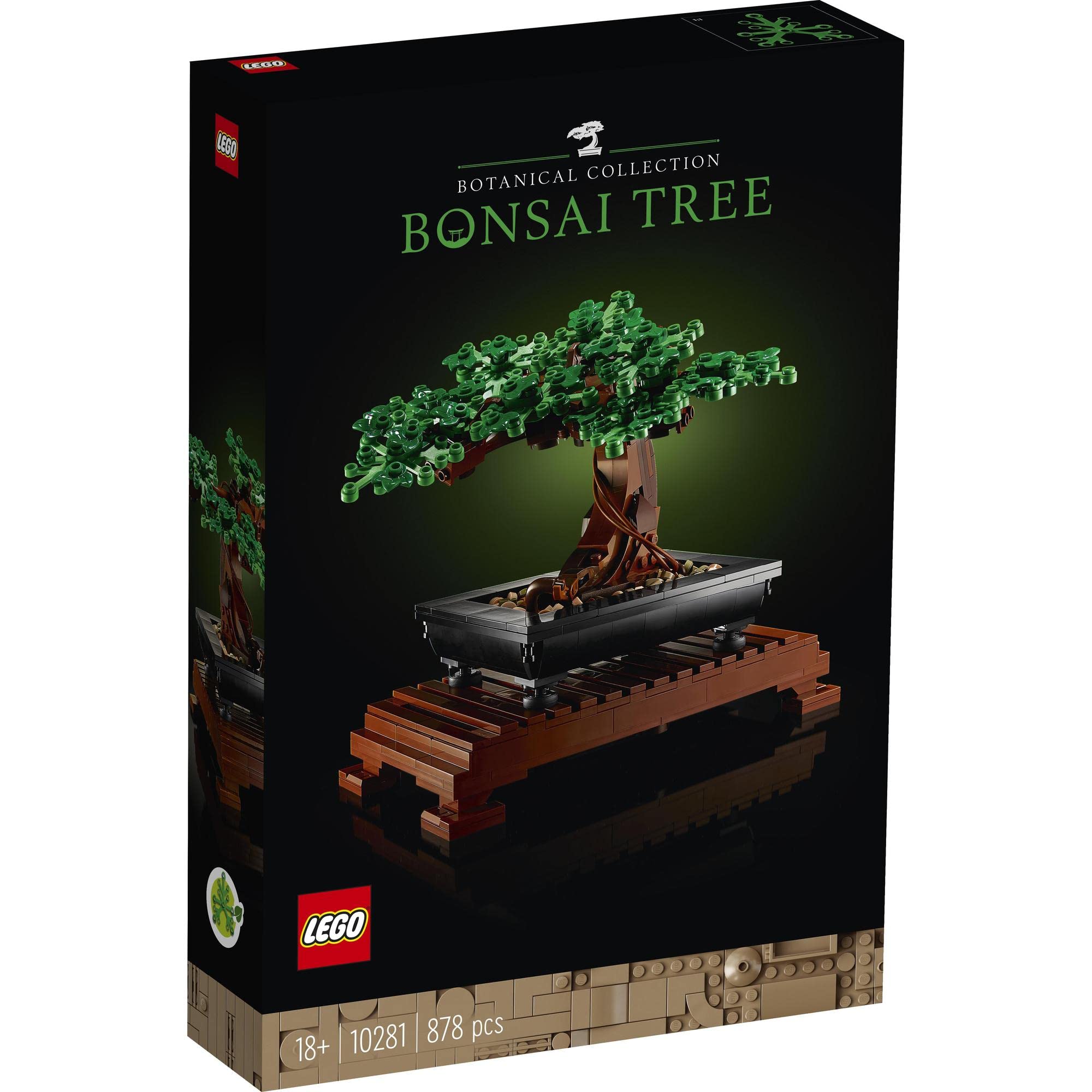 LEGO Bonsai Tree Set 10281: Elegant, intricate design for builders 16 and up from Botanical Collection.