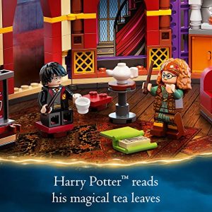 Harry Potter and Hermione Granger in a magical LEGO tea leaf reading adventure at Hogwarts.
