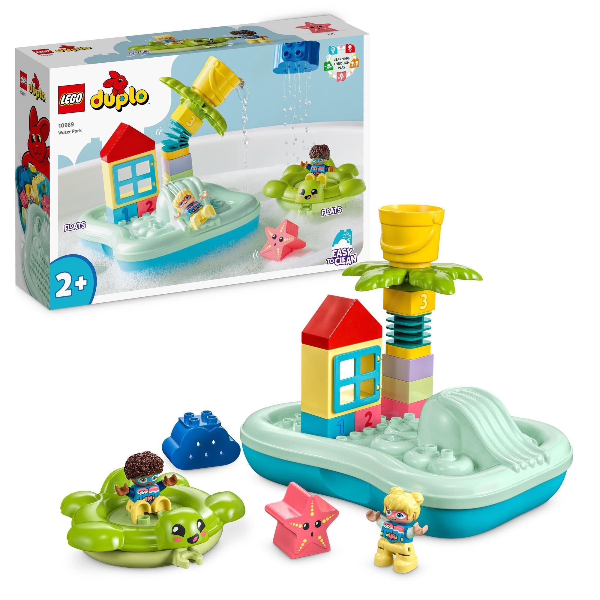 Colorful LEGO Duplo Aquatic Adventure Playset for toddlers with marine life and imaginative building fun.
