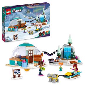 LEGO Friends Winter Adventure Igloo Playset: Engage in creative winter storytelling with fun characters and activities.
