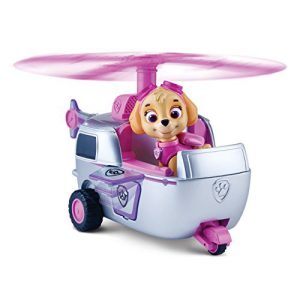 Skyes Adventure Helicopter toy from Paw Patrol promotes imaginative play for young children.