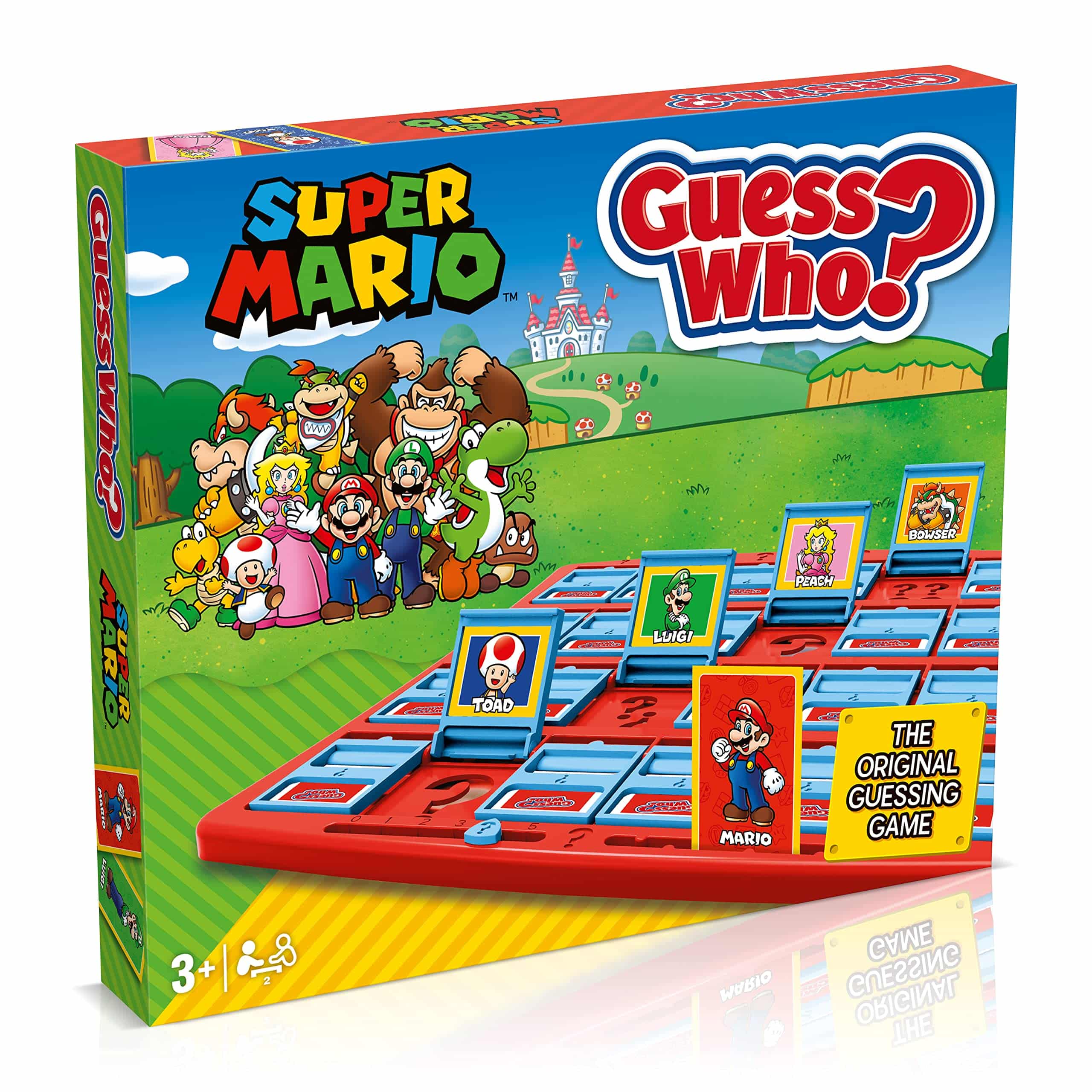 Play Super Mario Guess Who? with iconic characters in a fun family guessing game.