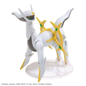 Arceus figure, the Original One, elegantly designed collectible with dynamic pose and bright accents.