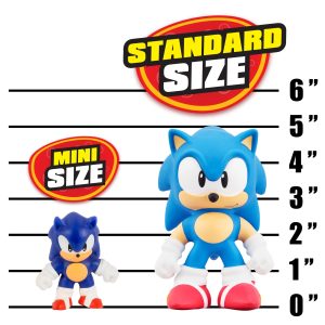 Charming blue hedgehog figures in standard and mini sizes for collectors and fans.