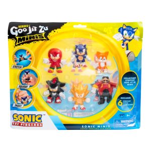 Sonic Figures Collection - Goo Jit Zu features iconic characters in vibrant, engaging packaging.