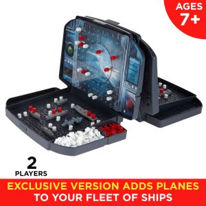 BATTLESHIP PLANES EDITION: Engage in strategic gameplay with ships and planes for two players.
