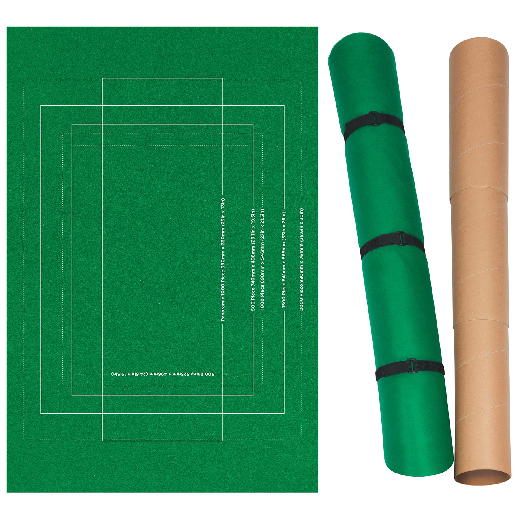 Vibrant green crafting materials with outline guides, including rolls for versatile art projects.
