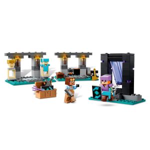 Vibrant LEGO adventure scene with characters, portal, and exploration elements for imaginative play.