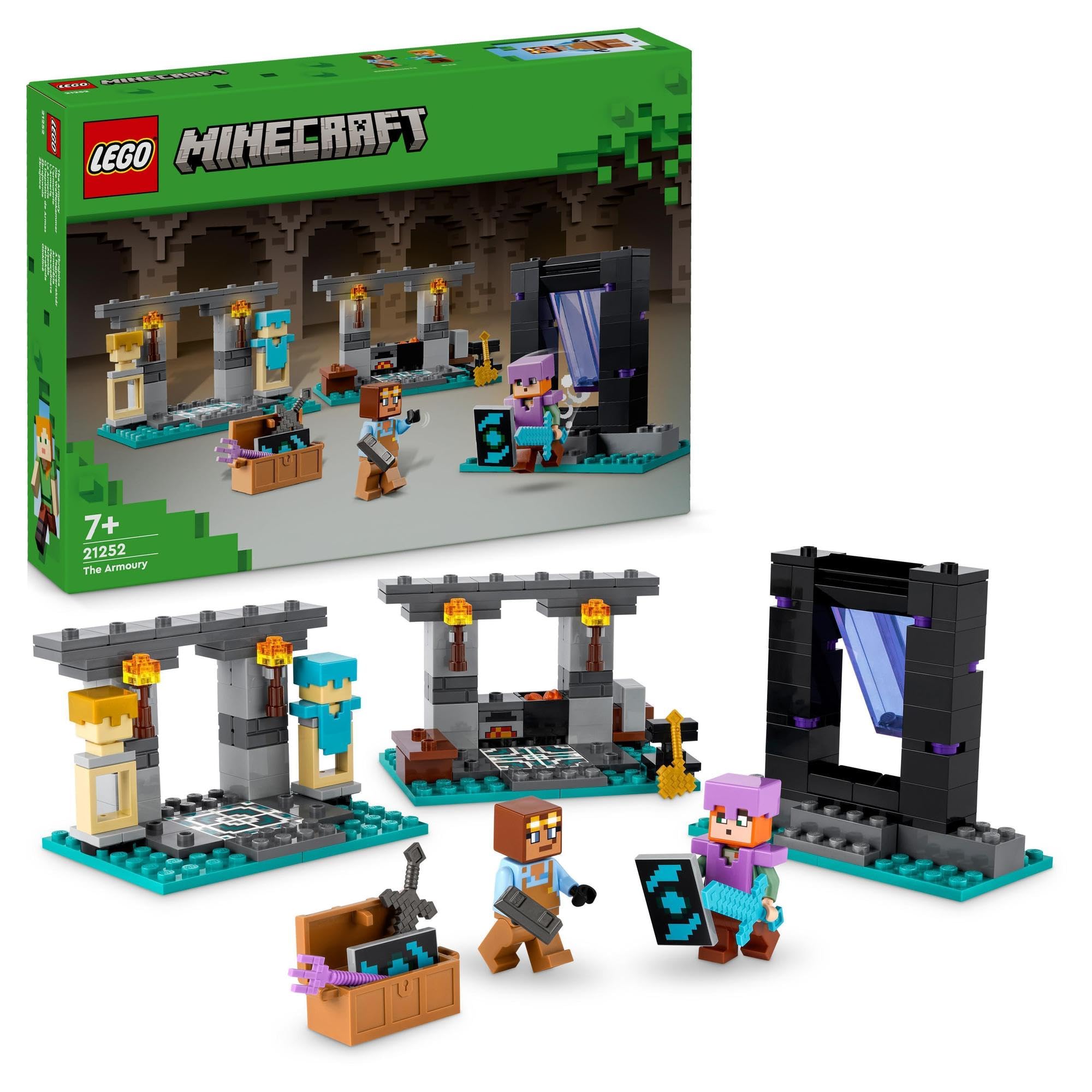 LEGO Minecraft Adventure Set Version 1.0.0: Build, explore, and create your own Minecraft adventures!