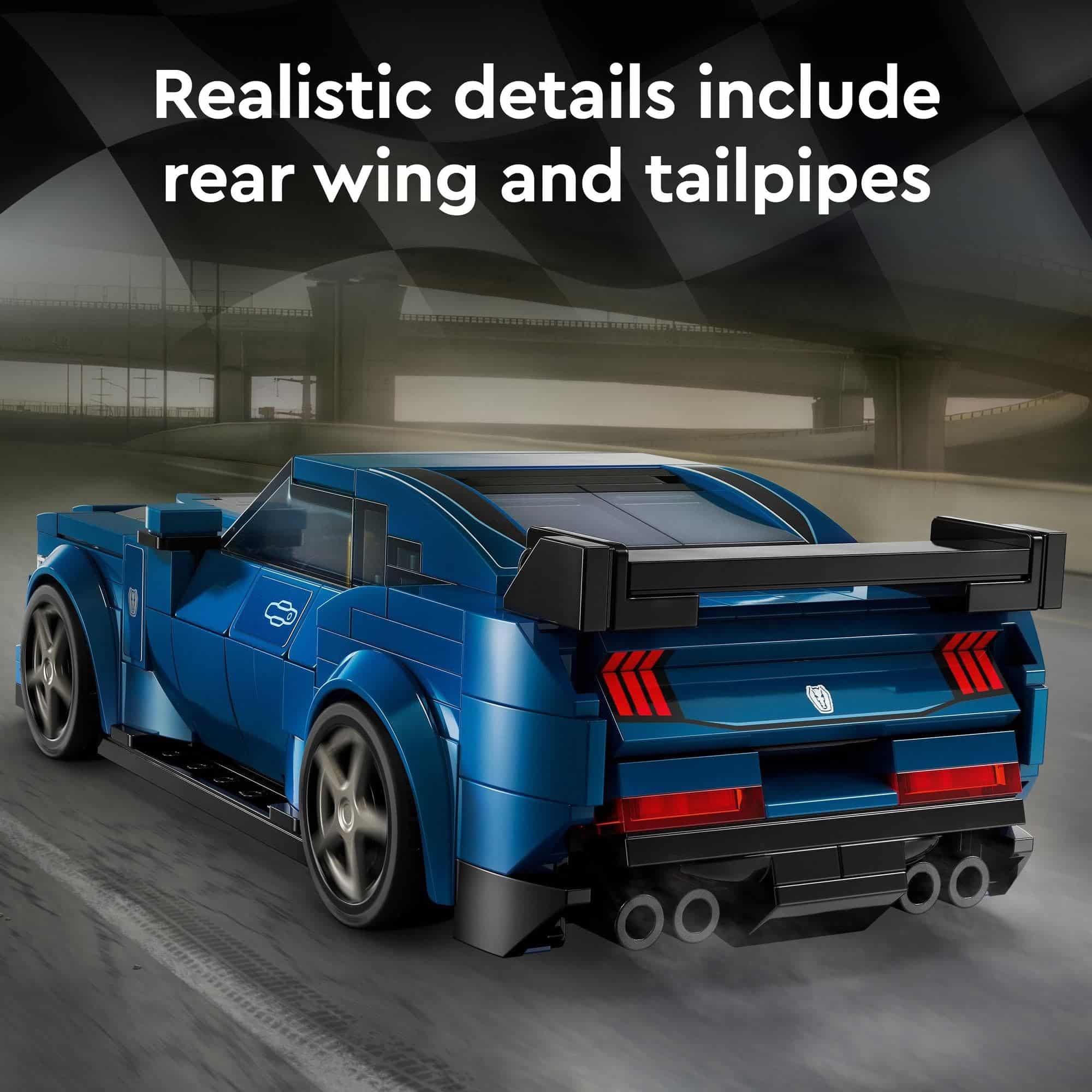Intricately designed blue model car showcasing speed, performance, and craftsmanship in Version 1.0.0.