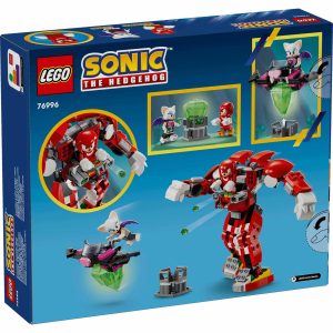 Sonic the Hedgehog LEGO Set with vibrant character build and accessories for imaginative play.