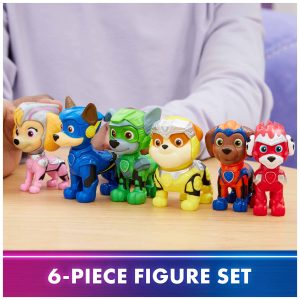 Colorful character figures inspire imaginative play and teamwork, perfect for young fans of adventure.