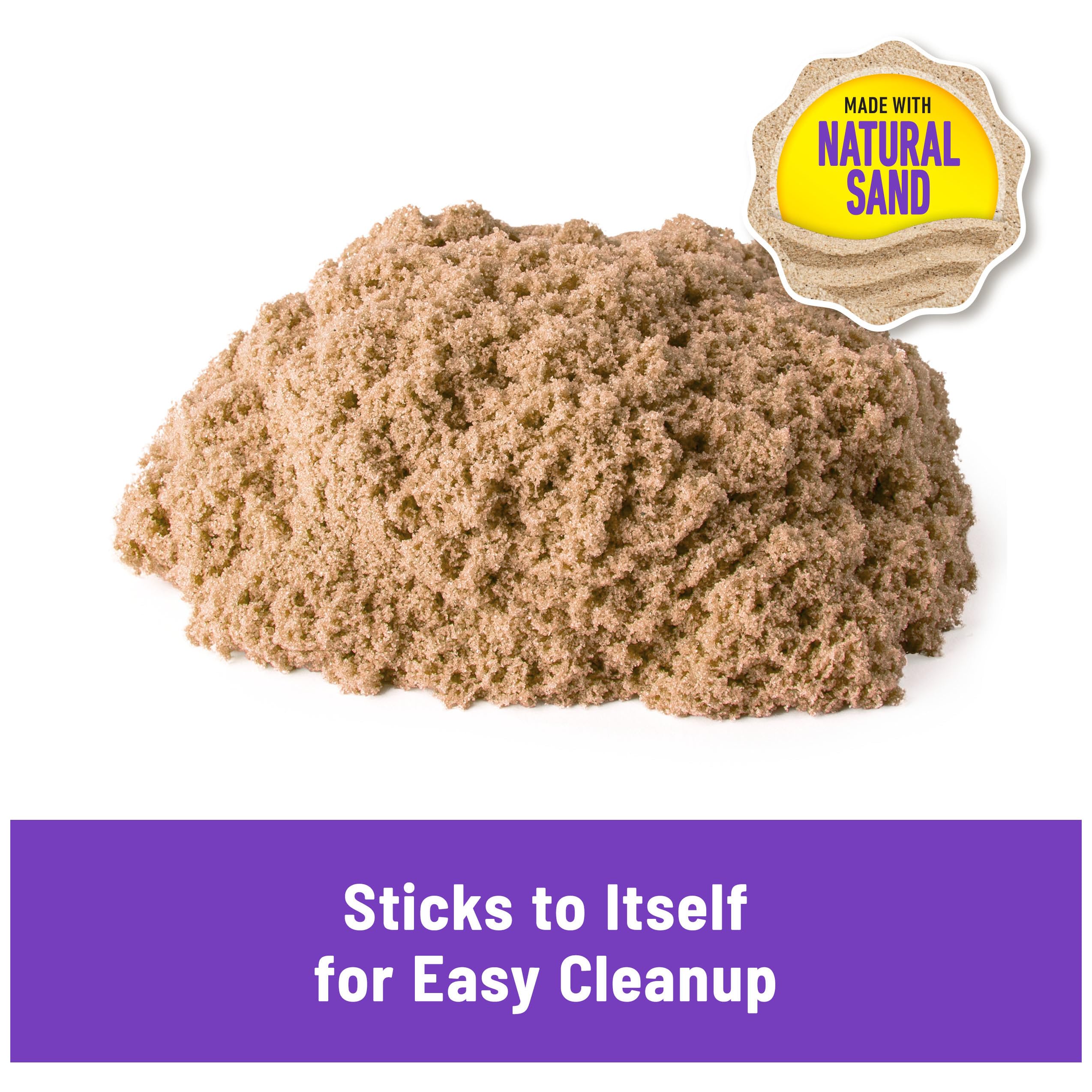 Natural play sand for kids: fine texture, easy cleanup, and eco-friendly materials for fun playtime.