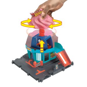 Colorful Whimsical Playhouse Toy encourages creative, interactive play and imaginative exploration for children.