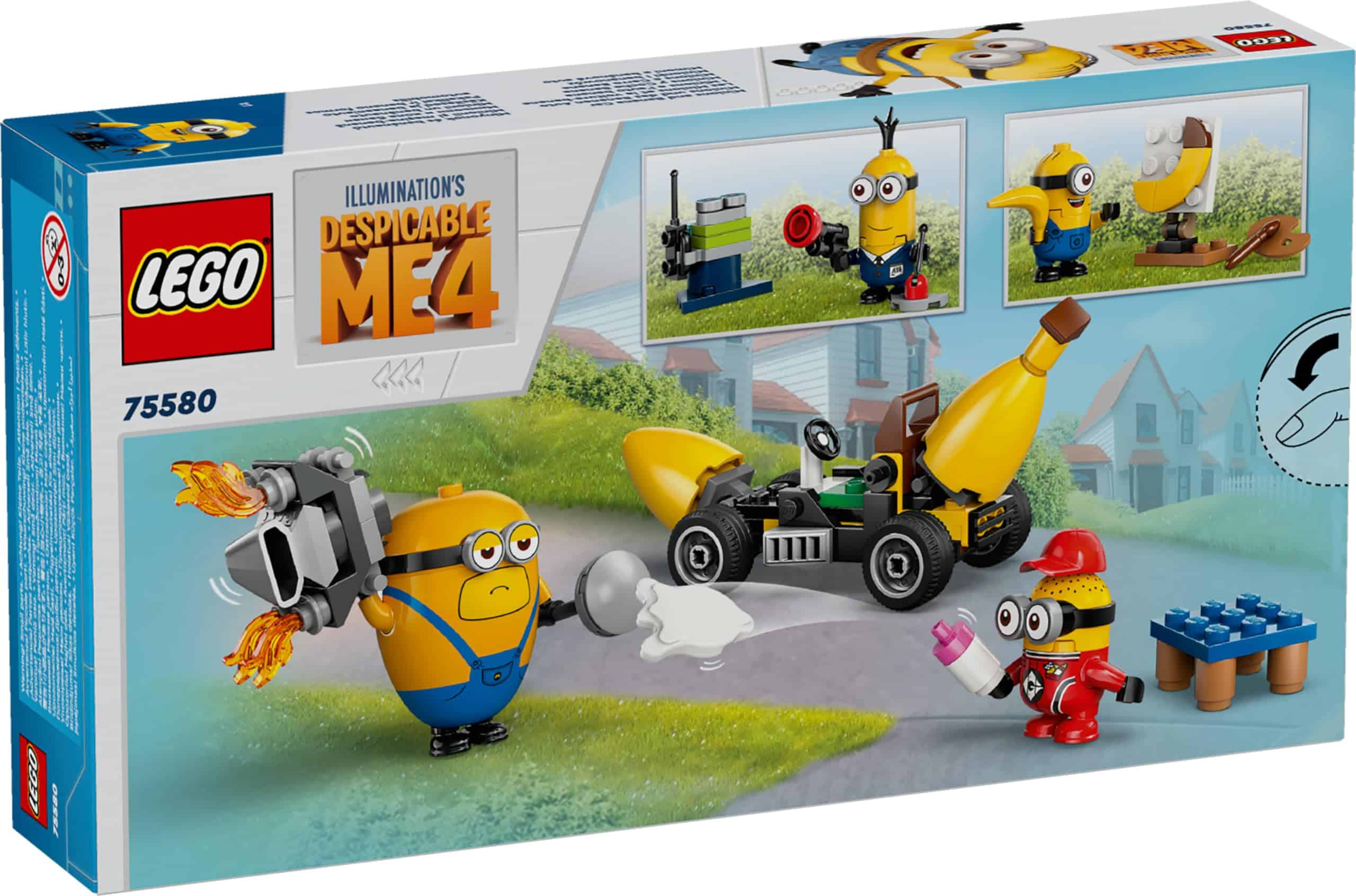 Vibrant Despicable Me LEGO set featuring playful Minions in imaginative adventures with fun accessories.