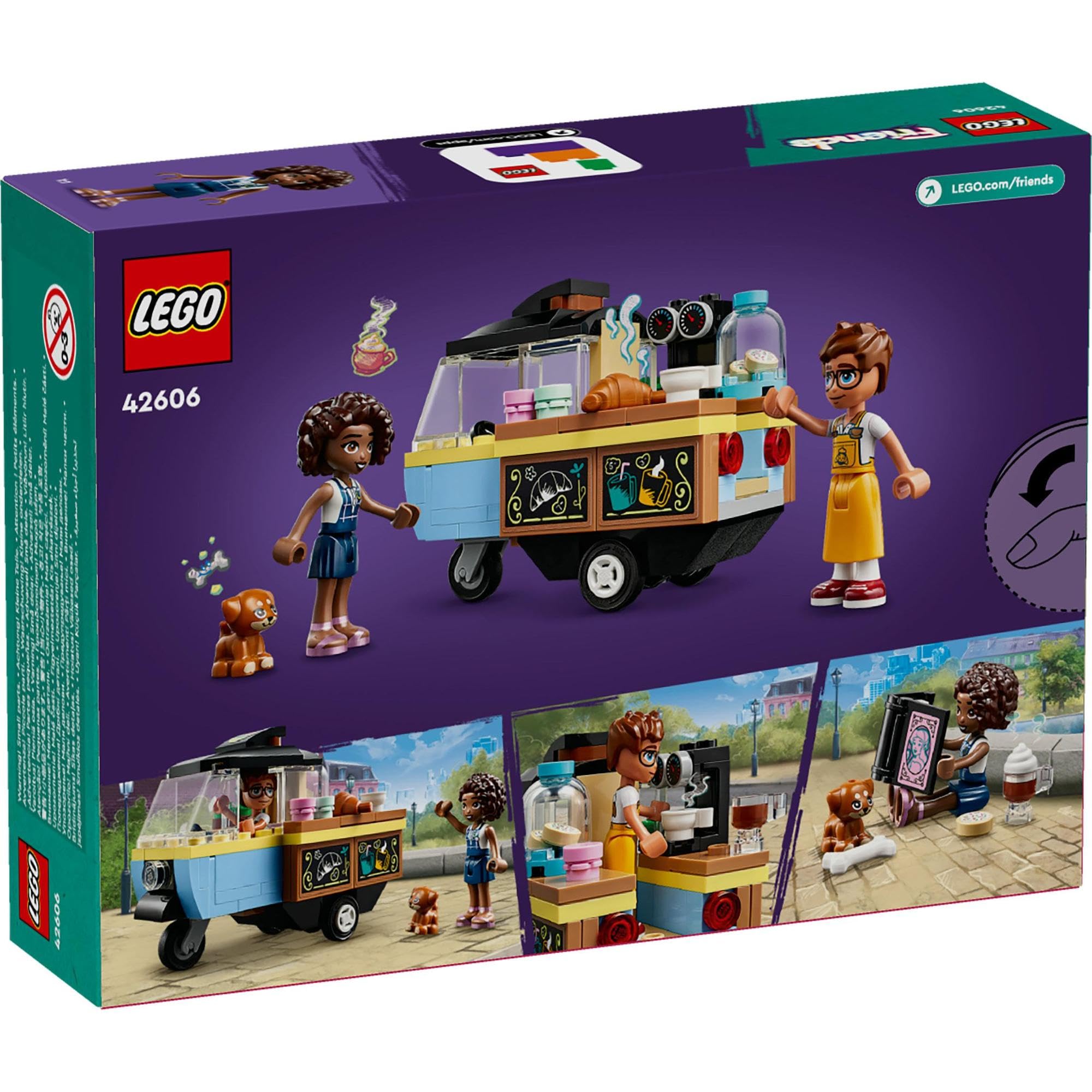 LEGO Food Truck Adventure Set 42606: A vibrant scene with playful characters and imaginative fun.