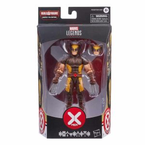 Marvel Legends action figure showcasing a dynamic superhero in vibrant colors with detailed accessories.