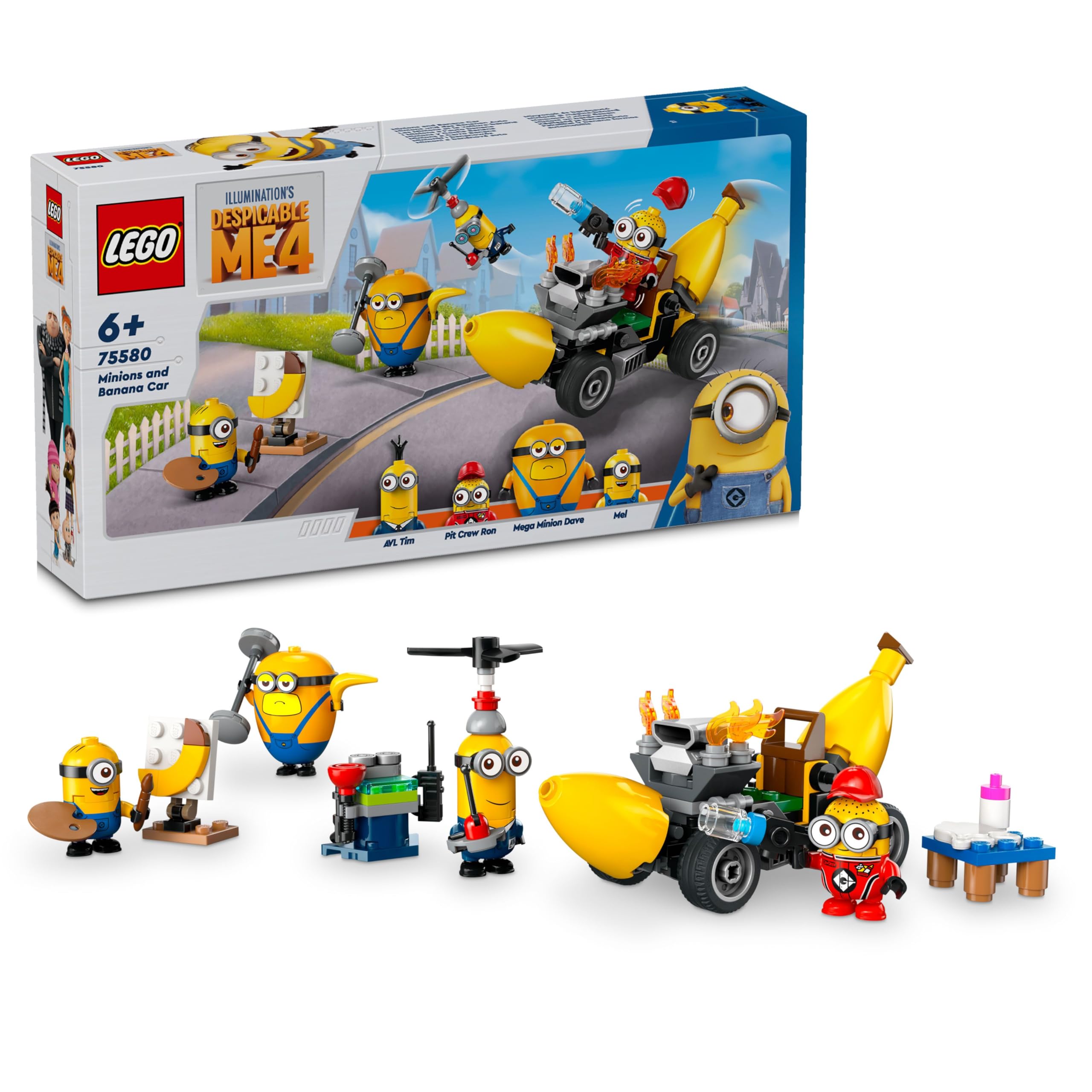 LEGO Minions Adventure Set: Whimsical fun with vibrant figures, vehicles, and imaginative play for kids.
