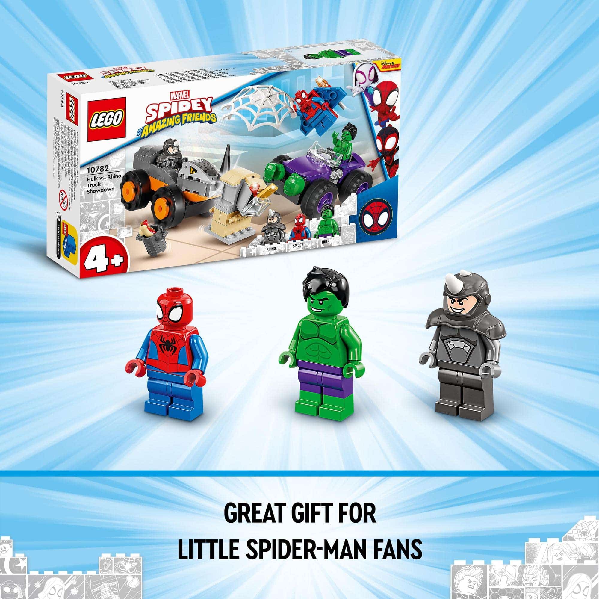 Exciting Spider-Man LEGO set for kids featuring vibrant designs and fun minifigures.