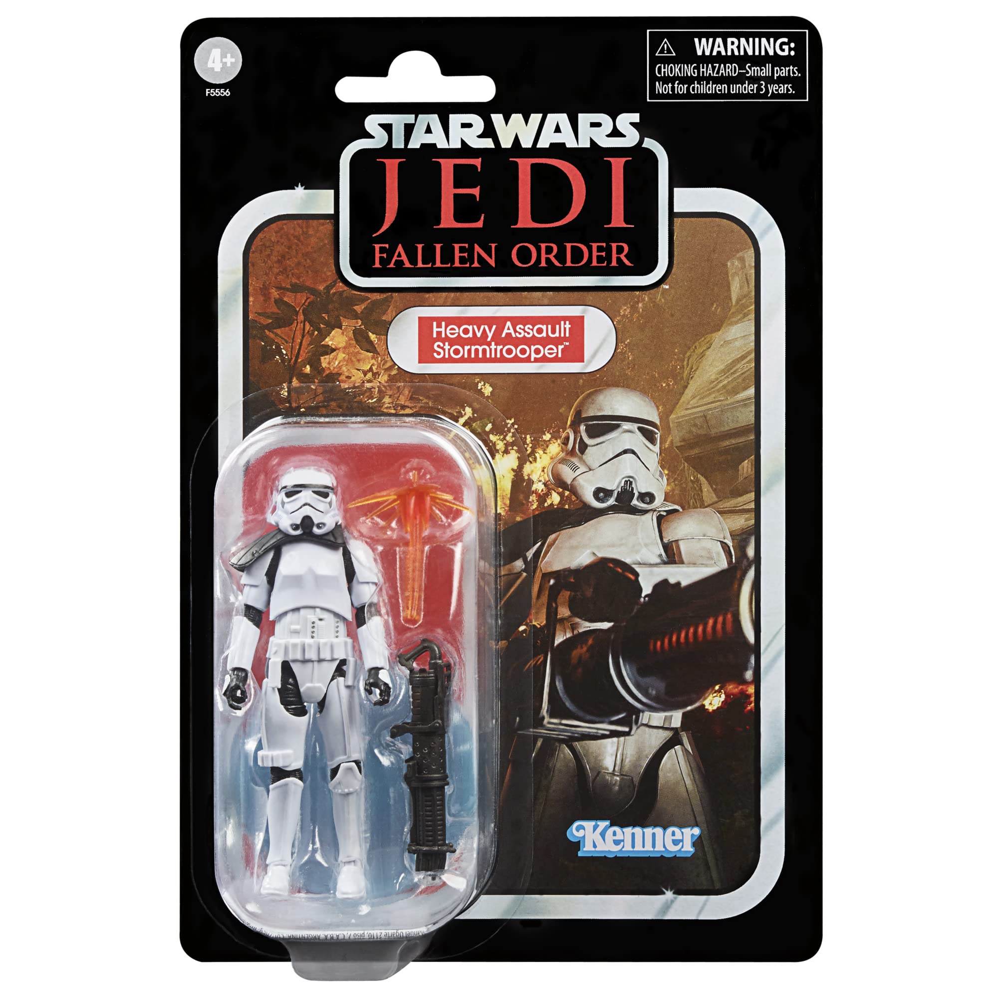 Heavy Assault Stormtrooper action figure from Star Wars Jedi: Fallen Order for collectors.