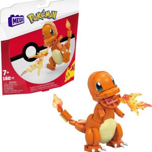 Vibrant Charmander toy model inspires creativity and joy in Pokémon fans of all ages.